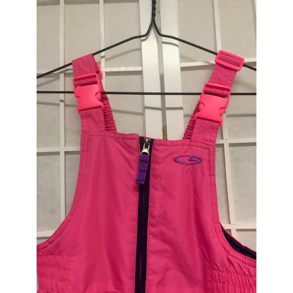 Girls Pink Champion Snowsuit - Picture 2 of 4